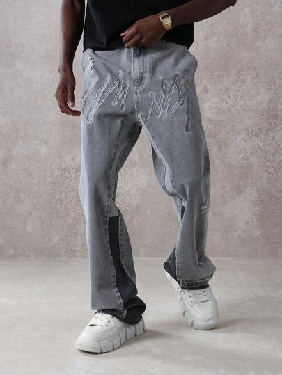 Straight Fit Stripe Carpenter Jean｜Sumwon
