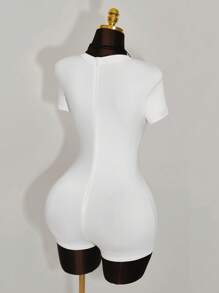 Amplova Women Two Pieces Outfits For Daily Wear - Black and White - View 5