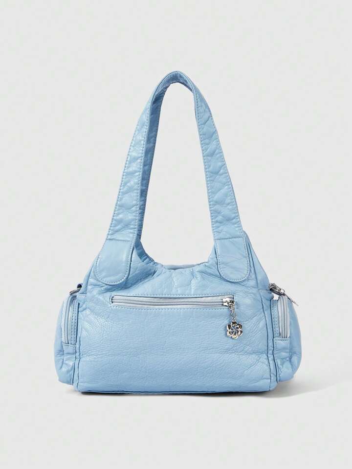 Our Grunge Punk New Punk Rock Chic Women Shoulder Bag, Dark Tote