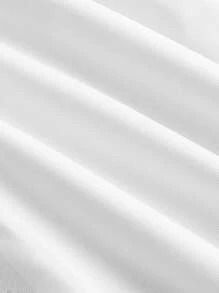 SHEIN MOD 大码女式白色蕾丝拼布露肩优雅长裙、派对礼服、性感连衣裙、晚礼服、亮片连衣裙