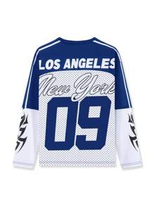 Manfinity EMRG 男士长袖 T 恤，休闲时尚，适合日常穿着，秋季 - 彩色 - 查看 6