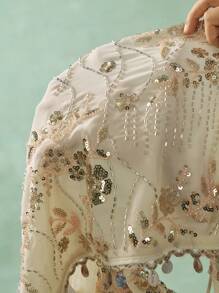 Bohemela 女士纯色梭织吊带衫，适合夏季海滩度假 - 黃色 - 查看 8