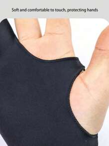 1 只防污涂层手套，防止磨损、出汗和污垢，男女皆宜，用于绘画和素描返校