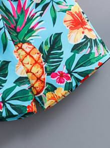 2pcs Toddler Infant Baby Boys Vacation Green Tropical Plant Pattern Short Sleeve ShirtElastic Waist Shorts Set, Kid Clothes. Toddler Clothes, Toddler Shirt, Toddler Short ,Baby Set, 6M-3T Toddler Boy Vacation Clothes Baby Boys Clothing Vacation Toddler Boys Vacation Outfits Toddler Boy Beach Clothes Baby Boy Hawaiian Shirt