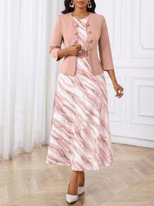 SHEIN Lady Women Two Pieces Outfits For Daily Wear