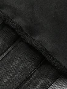 FRIFUL 女士夏季蛋糕裙 - 黑色 - 查看 6