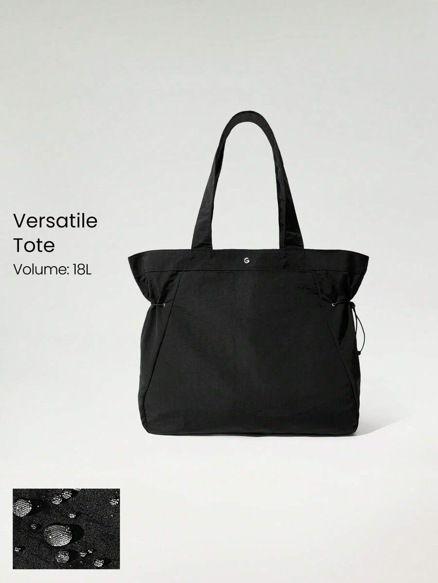 GLOWMODE 18L NylonZipper Pocketed Tote Bag Beach Travel Daily Casual Travel Bag Fall Winter