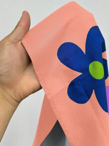 Maweii Plus Size Women's Round Neck Cap Sleeve Summer Dress - Baby Pink - View 7