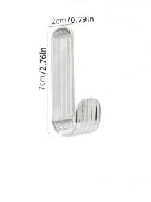 1/10/20 chiếc Móc treo khung ảnh trong suốt không cần khoan, chống thấm nước và chống dầu, móc tự dính siêu bền cho phòng tắm, vòi hoa sen, nhà bếp, ngoài trời, khăn tắm, chìa khóa, móc treo trong suốt và dính chắc, không cần khoan, giá để đồ đa chức năng, thích hợp cho gia đình, tuyệt vời cho nhà bếp, phòng tắm, phòng khách - Nhiều màu - Xem 10