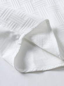 Manfinity Homme 2pcs/Set Men Solid Color Short Sleeve Button-Up Shirt And Shorts Men Summer Clothes Men Shirt Co Ords Summer Clothes Men Men Shirt Co Ords Summer Outfits Men Men Shirt Co Ords Men Vacation Men Shirt Co Ords Vacation Outfit For Men Men 2 Pieces Outfits Summer Vacation Outfits For Men Men Vacation Outfits Outfits For Men Summer - White - View 6