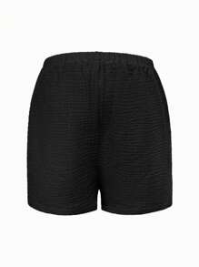 SHEIN Set de 3 shorts informales, de estilo BOHO, ajustables para la cintura, para embarazadas para vacaciones - Multicolor - Ver 7