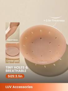 LUVLETTE 透气粘性隐形乳贴——夏季婚庆文胸解放胸部的最佳选择 - Cinnamon - 查看 2