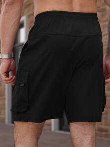 Manfinity Homme Pantalones cortos cargo casuales para hombre, adecuados para el verano