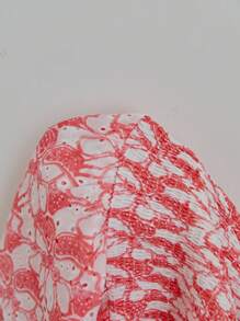 Elamini Pink Floral Print Sexy Backless Ruffle Hem Bodycon Mini Dress, Vacation Chic - Pink - View 6