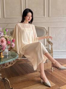 DAZY Women Two Pieces Outfits For Daily Wear - Apricot - View 9