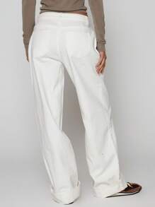 MUSERA Mid Rise Casual Fit Straight Leg Belt Loop Denim Jeans Spring Summer Cute Casual Capsule Concert Fall Autumn Winter Everyday Thanksgiving Chic