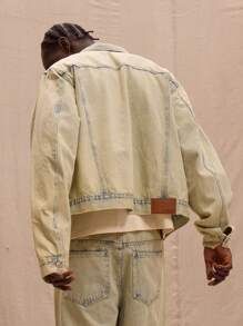 Musero Acid Wash Denim Jacket Only Spring Summer Streetstyle Easter Vacation - Multicolor - View 3