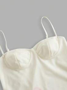 SHEIN Frenchy 女士花卉印花吊带背心迷你连衣裙，夏季度假