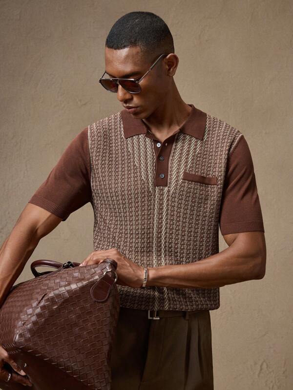 AKNOTIC Business Casual Polo de manga corta con cuello, tejido elástico y entallado para hombres. Camisa de golf de moda casual, adecuada para el verano, vacaciones, uso diario, fiestas, parejas, regalos, escuela