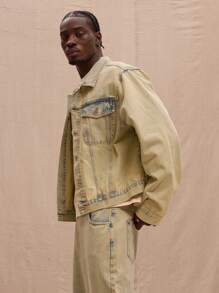 Musero Acid Wash Denim Jacket Only Spring Summer Streetstyle Easter Vacation - Multicolor - View 2