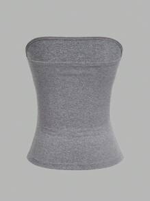 Comfortcana 4 chiếc áo hai dây màu trơn đa năng cỡ lớn - Nhiều màu - Xem 4