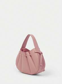 SHECARRY Women's Fashionable & Versatile Handbag For Everyday Use - Pink - View 2