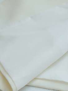 Aveloria Modichic Traje elegante para trayectos con chaleco y pantalones rectos de pierna ancha - Beis - Ver 7