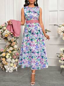 SHEIN Lady Women Two Pieces Outfits For Daily Wear - Dusty Pink - View 4