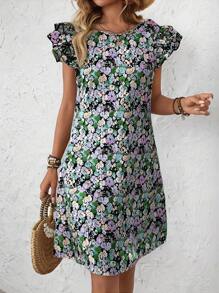 EMERY ROSE 女士中长休闲连衣裙，简约时尚，适合夏季