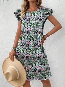 EMERY ROSE 女士中长休闲连衣裙，简约时尚，适合夏季