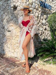 DAZY Women's Beach Cover Up - White - View 6