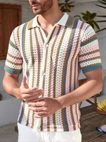 Manfinity CityGents Jersey de punto para hombre, de moda para el verano