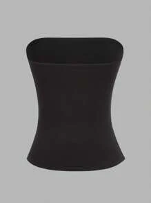 Comfortcana 4 chiếc áo hai dây màu trơn đa năng cỡ lớn - Nhiều màu - Xem 3