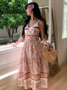 DAZY Women Two Pieces Outfits For Daily Wear Boho Vacation Outfits Women - Pink - View 1