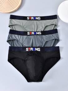 Snug Zone 3 قطع سراويل داخلية مثلثة الشكل مقاسات كبيرة للرجال ، سراويل داخلية قصيرة كاجوال، صالحة لجميع المواسم - متعدد الألوان - مشاهدة 4