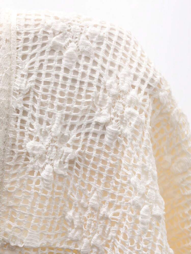 Women Solid Color Jacquard Contrast Lace V-Neck Fitted Summer Cami Top