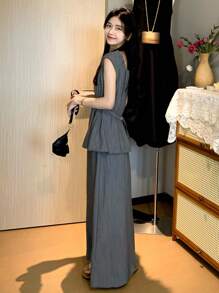 DAZY Women Two Pieces Outfits For Daily Wear - Grey - View 2