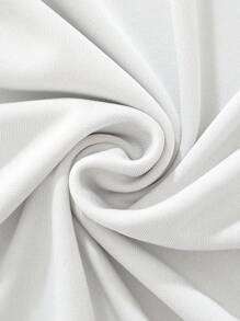 Manfinity Swimmode Men's Surfing Print Short Sleeve T-Shirt, Fashionable For Summer, Hawaiian - White - View 6