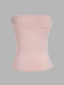 Comfortcana 4 chiếc áo hai dây màu trơn đa năng cỡ lớn - Nhiều màu - Xem 6