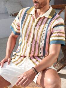 Manfinity CityGents Jersey de punto para hombre, de moda para el verano
