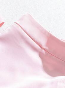 SHEIN Clasi Women Two Pieces Outfits For Daily Wear - Pink - View 5