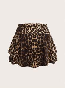 SHEIN EZwear 3pcs/Set Women Casual Ruffled Hem Shorts Set, Summer - Multicolor - View 4