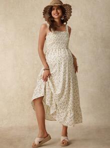 Boho Mama Abito a fiori per gravidanza e allattamento in stile boho