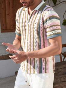 Manfinity CityGents Jersey de punto para hombre, de moda para el verano