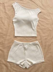 Soleia Conjunto de dos piezas para mujer para uso diario