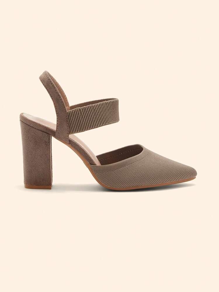 CUCCOO BASICS Fashionable Versatile Simple Pointed Toe High Heel Pumps For Christmas Spring Shoes