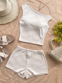 Soleia Conjunto de dos piezas para mujer para uso diario