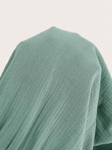 Poéselle Pantalones sueltos y casuales de algodón y lino con bolsillos de corte y amarrarlos al frente, multipieza, casuales, cómodos y transpirables, apropiados para el uso diario, ir de vacaciones