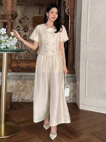 DAZY Women Two Pieces Outfits For Daily Wear
