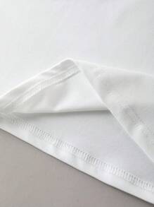 SHEIN Plus Size Round Neck Letter Printed Short Sleeve Casual T-Shirt For Summer, MILANO ITALY Graphic Tees Women Tops